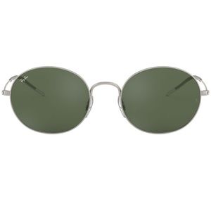 Ray-Ban Sunglasses Silver w/Green Lens